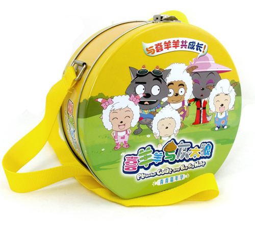 Gift set DVD tin with strap by Tinpak